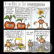 VUELTA A LA MANZANA, 2009 - Humor gráfico de MARIO CASARTELLI